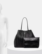 GUESS шопинг чанта дамска CHERYL черна HWTQ97 20240