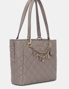 GUESS шопинг чанта дамска LIBBY бежова HWGG99 12250