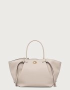 GUESS шопинг чанта дамска от имитация на кожа ALLEGRA бежова HWBG22 37230