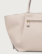 GUESS шопинг чанта дамска от имитация на кожа ALLEGRA бежова HWBG22 37230