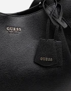 GUESS шопинг чанта дамска от имитация на кожа AMORETTE черна HWBG78 98240