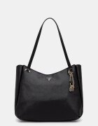 GUESS шопинг чанта дамска от имитация на кожа GILDA черна HWZG97 47230