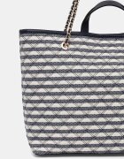 GUESS шопинг чанта дамска от имитация на кожа GIULLY бежова HWAG96 73290