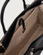 GUESS шопинг чанта дамска от имитация на кожа MARISSA черна HWBG23 33240