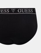 GUESS Слипове (3 броя) в черно U5BG66 KCD31