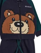 GUESS спортен анцуг за деца от памук черен I6YG09 K4032