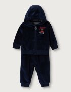 GUESS спортен комплект анцуг за бебе с памук тъмносин I6YG19 K6487