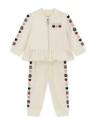 GUESS спортен комплект анцуг за деца бежов A6BG08 K5975