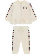 GUESS спортен комплект анцуг за деца бежов A6BG08 K5975