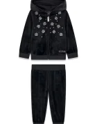 GUESS спортен комплект анцуг за деца черен K6BG05 K5912