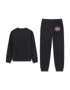 GUESS спортен комплект анцуг за деца от памук черен L6BG01 K6101