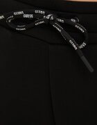 GUESS спортен панталон дамски с вискоза ALLIE черен с висока талия V2YB18 K7UW2