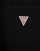 GUESS спортен панталон за деца от памук черен със стандартна талия L6BB13 K8107