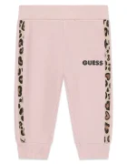 GUESS спортен панталон за деца от памук розов със стандартна талия K6BB03 K5886