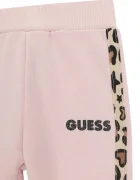 GUESS спортен панталон за деца от памук розов със стандартна талия K6BB03 K5886