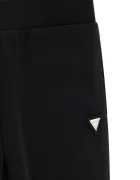 GUESS спортен панталон за деца с модал черен със стандартна талия J6BB17 K8186