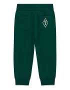 GUESS спортен панталон за деца зелен със стандартна талия N6BB04 K6120