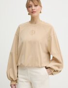 GUESS Суичър 4G в бежово с апликация W6RQ13 KD332