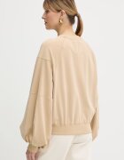 GUESS Суичър 4G в бежово с апликация W6RQ13 KD332