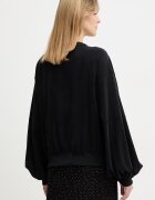 GUESS Суичър 4G в черно с апликация W6RQ13 KD332