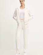 GUESS Суичър AGGIE в бежово с десен V5YQ03 KB212