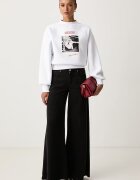 GUESS суичър дамски с памук x MARILYN MONROE бял W6BQ19 K6978