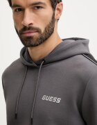GUESS Суичър MICKEY мъжки в кафяво с качулка с принт Z4RQ21 KB3P2