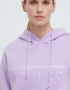 GUESS Суичър NEW ALISA в лилаво с качулка принт V2YQ08 K7UW2
