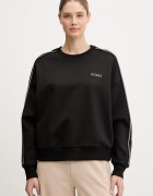 GUESS Суичър OCTAVIA в черно с апликация V6RQ96 KCX22