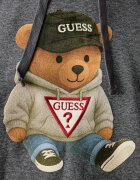GUESS суичър с качулка мъжки с памук сив M6BQ31 K6562