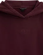 GUESS суичър с качулка за деца от памук бордо J5YQ21 KAV34
