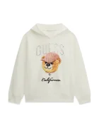 GUESS суичър с качулка за деца от памук бял J6YQ03 K3894