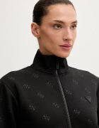 GUESS суичър с цип дамски CALISTA черен V6YQ12 K4297