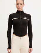 GUESS суичър с цип дамски JASMINE черен V6GQ04 K2911