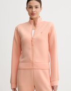 GUESS суичър с цип дамски с вискоза NEW ALLIE оранжев V2YQ17 K7UW2