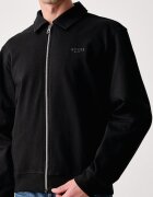 GUESS суичър с цип мъжки с памук черен M6BQ24 K6164