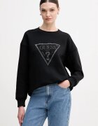 GUESS Суичър в черно с принт W6RQ16 KB681