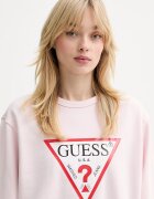 GUESS Суичър в оранжево с принт W2YQ16 KBA11