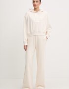 GUESS Суичър YAYOI в бежово с качулка с апликация V6RQ03 KD761