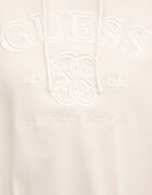 GUESS Суичър YAYOI в бежово с качулка с апликация V6RQ03 KD761