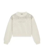 GUESS суичър за деца от памук бежов J6BQ02 K6084
