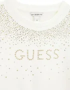 GUESS суичър за деца от памук бежов J6BQ02 K6084