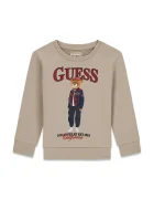 GUESS суичър за деца от памук бежов N6BQ03 K6112