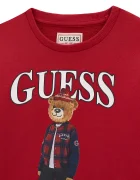 GUESS суичър за деца от памук червен L6BQ14 K6130