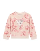 GUESS суичър за деца от памук розов K6BQ04 K5896