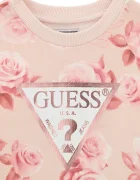 GUESS суичър за деца от памук розов K6BQ04 K5896