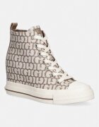 GUESS SUNDAE високи кецове дамски бежови високи FLTSUN FAL12