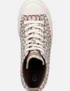 GUESS SUNDAE високи кецове дамски бежови високи FLTSUN FAL12