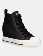 GUESS SUNDAE високи кецове дамски черни високи FLTSUN FAL12