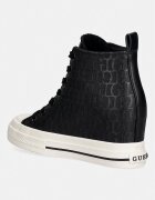 GUESS SUNDAE високи кецове дамски черни високи FLTSUN FAL12
